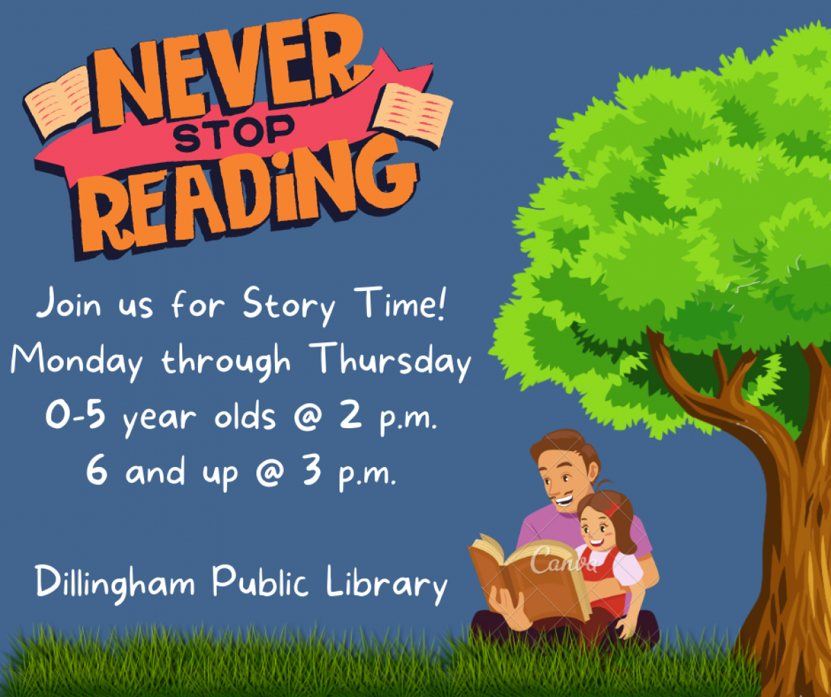 New Storytime Hours till 8/12/22