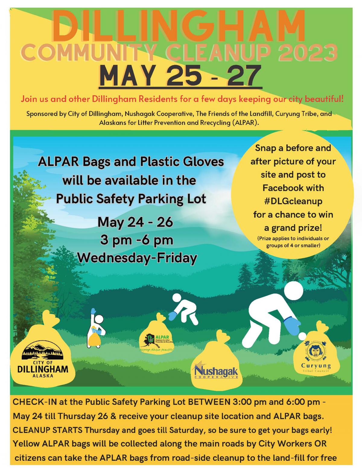 Community Cleanup 2023 May 25 - 27