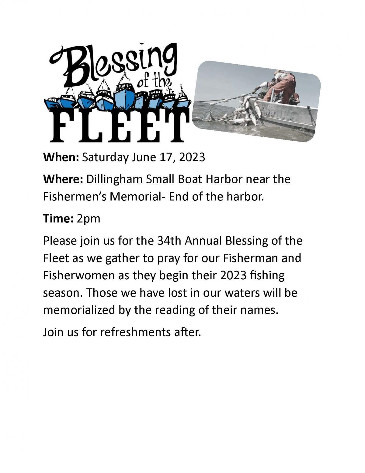 34th Annual Blessing of the Fleet